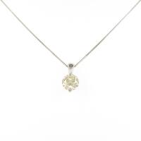 プラチナダイヤモンドネックレス 1．041ct・LY・SI2・FAIR