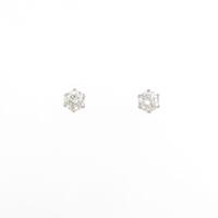 プラチナダイヤモンドピアス 0．305ct・0．306ct・G?H・SI1・GOOD?FAIR
