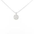プラチナダイヤモンドネックレス 0．454ct・E・VVS2・GOOD