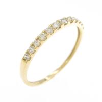 K18YG ダイヤモンドリング