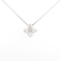 タサキ フラワー ダイヤモンドネックレス