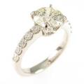 【リメイク】プラチナダイヤモンドリング 1．553ct・M・SI2・VG