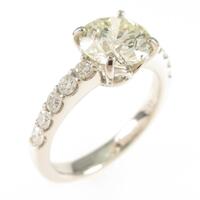 【リメイク】プラチナダイヤモンドリング 1．553ct・M・SI2・VG