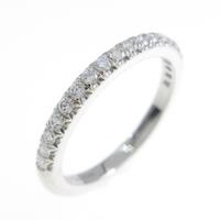 ティファニー ソレスト ハーフサークル リング