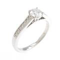 【リメイク】プラチナダイヤモンドリング 0．346ct・D・SI1・EXT