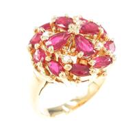 K18YG ルビーリング