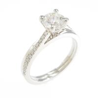 デビアス ザ プロミス リング 0．54ct・G・VS1