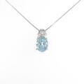 PT アクアマリンネックレス