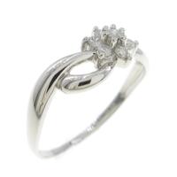 PT フラワー ダイヤモンドリング