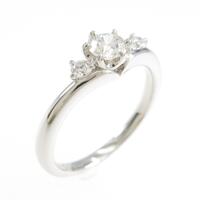プラチナダイヤモンドリング 0．325ct・H・VS1・3EXT H＆C