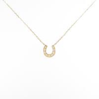 ポンテヴェキオ ホースシュー ダイヤモンドネックレス