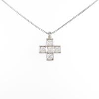 【新品】プラチナダイヤモンドネックレス 0．502ct・E・VS2?SI2・VG?GOOD