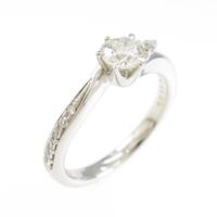 プラチナダイヤモンドリング 0．291ct・H・VS1・3EXT・H＆C