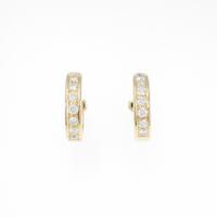 K18YG ダイヤモンドピアス