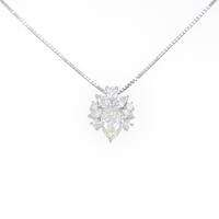 プラチナダイヤモンドネックレス 1．497ct・M・VS1