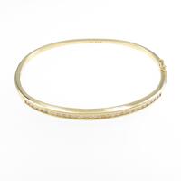 K18YG ダイヤモンドバングル