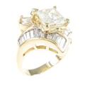 K18YGダイヤモンドリング 2．062ct・VLY・I1・プリンセスカット