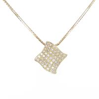 K18YG ダイヤモンドネックレス