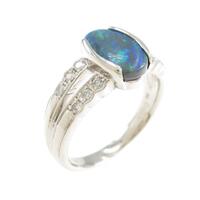 PT ブラックオパールリング