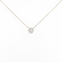 K18YG ダイヤモンドネックレス