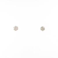 K18YG ソリティア ダイヤモンドピアス