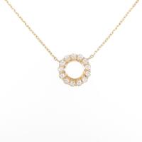 K18YG ダイヤモンドネックレス