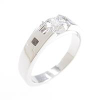 エルメス ダイヤモンドリング 0．51ct・E・VVS2