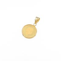 K18YG（枠）コイン ペンダント