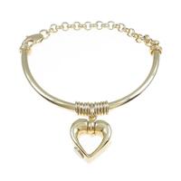 750YG ハート バングル