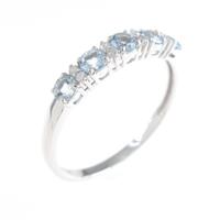 K10WG アクアマリンリング