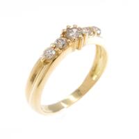 K18YG ダイヤモンドリング