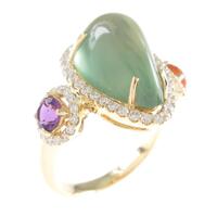 K18YG プレーナイトリング