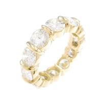 750YG フルエタニティ ダイヤモンドリング