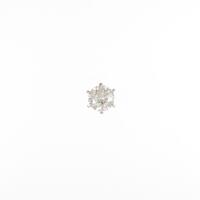 【リメイク】K18PG ダイヤモンドピアス 片耳