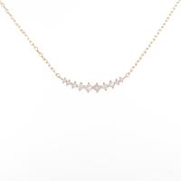 K18YG ダイヤモンドネックレス