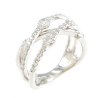 【リメイク】プラチナダイヤモンドリング 0．522ct・D?E・VVS2?VS1・VG?GOOD