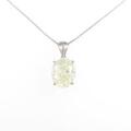 プラチナダイヤモンドネックレス 5．050ct・LY・I1・オーバルカット