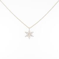 【リメイク】K18YG ダイヤモンドネックレス