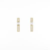 【リメイク】K18YG ダイヤモンドピアス