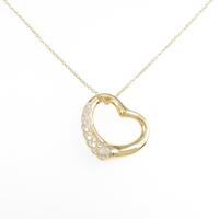 ティファニー オープンハート ネックレス