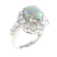 PT ブラックオパールリング