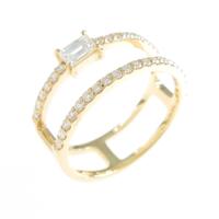 【リメイク】K18YG ダイヤモンドリング