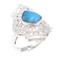 PT ボルダーオパールリング