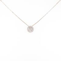 K18PG ダイヤモンドネックレス