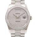 ロレックス 118346 デイデイト PT 自動巻