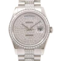 ロレックス 118346 デイデイト PT 自動巻