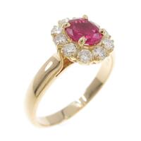 K18YG ルビーリング