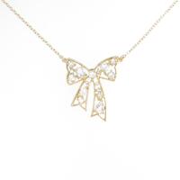 アーカー ビジュー リュバン ネックレス