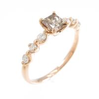 K18PG ダイヤモンドリング