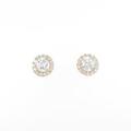 【リメイク】K18YG ダイヤモンドピアス 0．511ct・0．511ct・H・VS1・VG